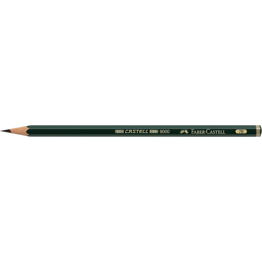 Faber-Castell - Castell 9000 Bleistift, 7B