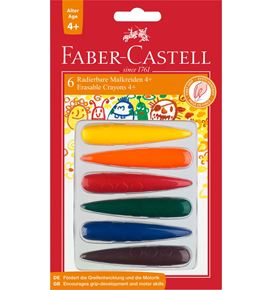 Faber-Castell - Malkreide Finger, 6er Set