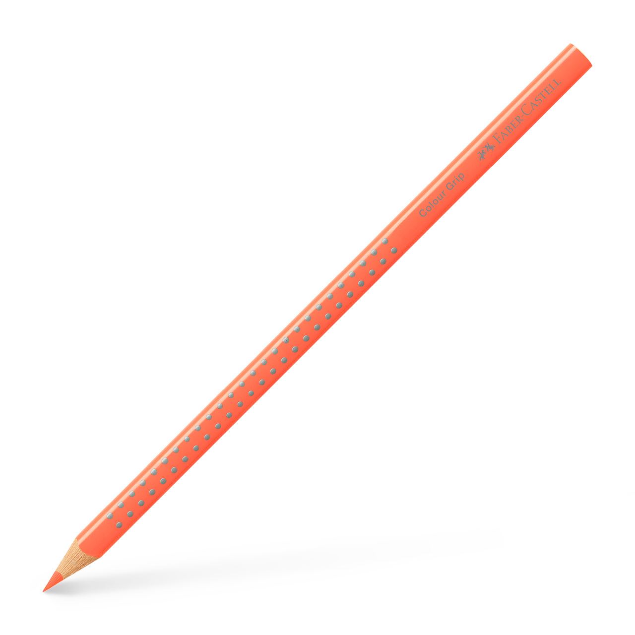 Faber-Castell - Colour Grip Buntstift, orange neon