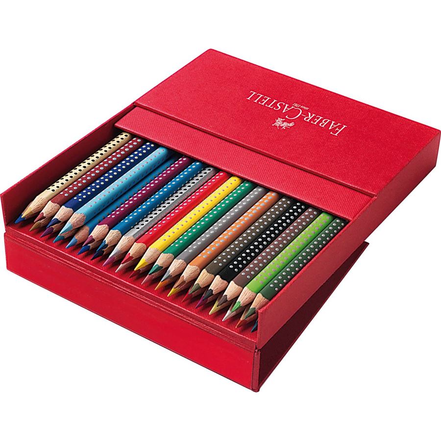 Faber-Castell - Colour Grip Buntstift, 36er Atelierbox