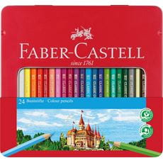 Faber-Castell - Classic Colour Buntstift, 24er Metalletui