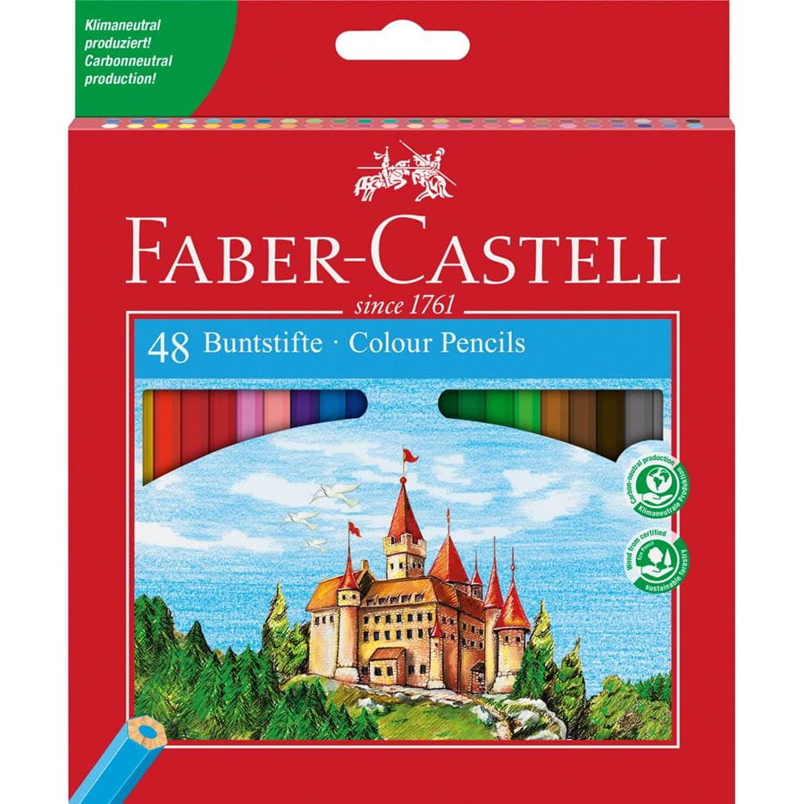 Faber-Castell - Classic Colour Buntstift, 48er Kartonetui