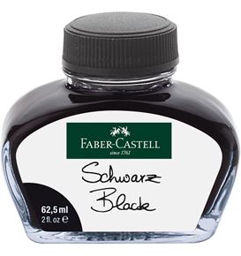 Faber-Castell - Tintenglas, 62,5 ml, Tinte schwarz