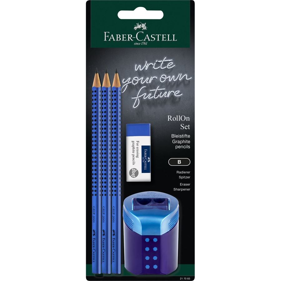 Faber-Castell - Grip Set RollOn blue