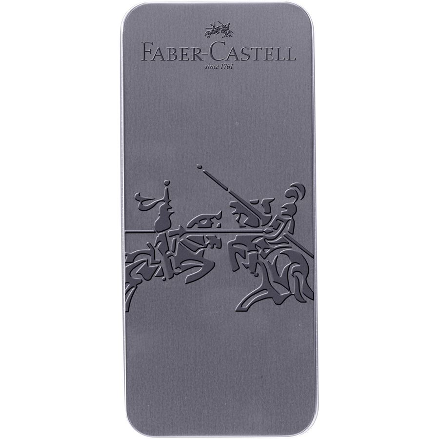Faber-Castell - Füller M/Kugelschreiber Set Grip 2010 dapple gray