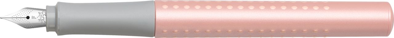 Faber-Castell - Füller Grip Pearl Edition F rosé