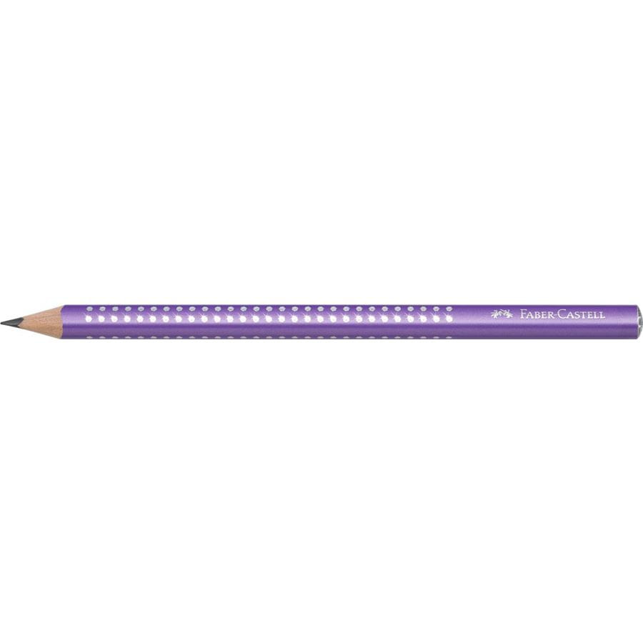 Faber-Castell - Jumbo Sparkle Bleistift, lila