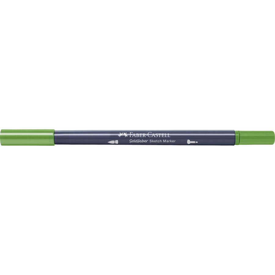 Faber-Castell - Goldfaber Sketch Marker, 168 earth green yellowish