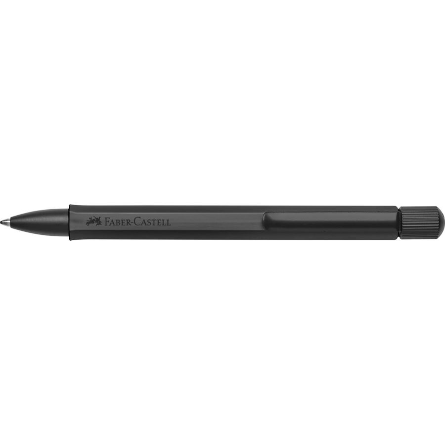 Faber-Castell - Kugelschreiber Hexo schwarz matt
