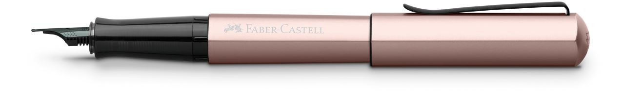 Faber-Castell - Füller Hexo rosé fein