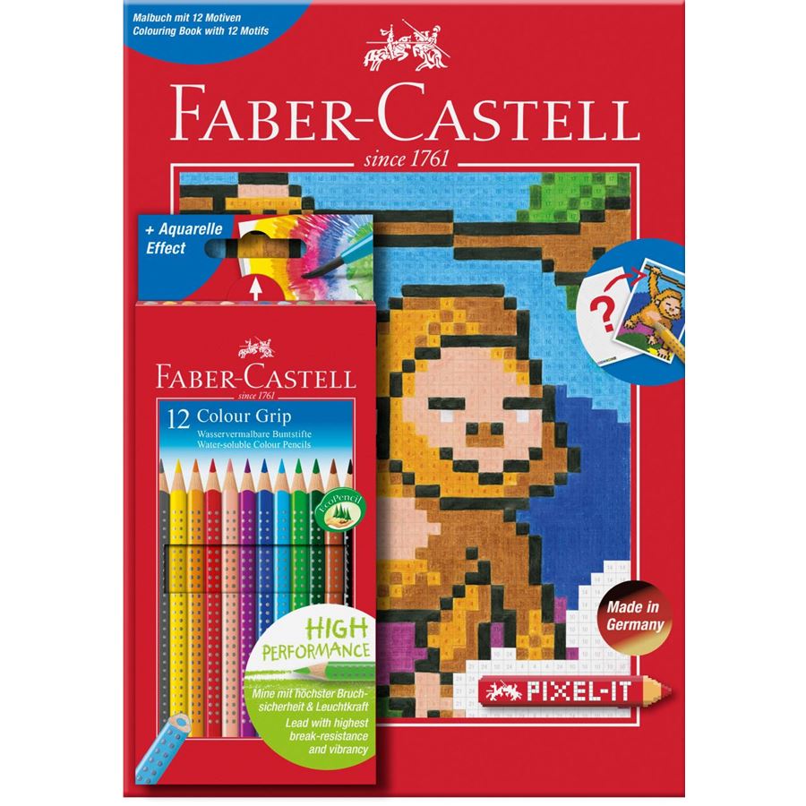 Faber-Castell - Malset Pixel-it, 13-teilig