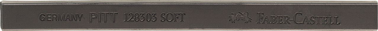Faber-Castell - Pitt Künstlerkreide, schwarz soft gebrannt