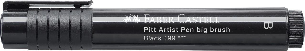 Faber-Castell - Pitt Artist Pen Big Brush Tuschestift, schwarz