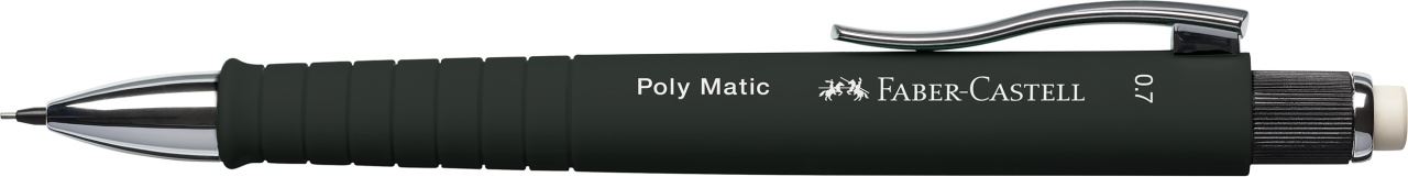Faber-Castell - Druckbleistift Poly Matic 0.7 schwarz
