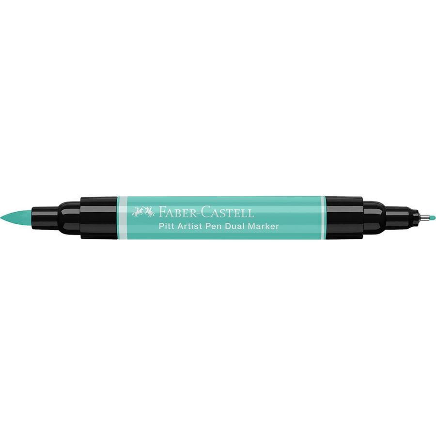 Faber-Castell - Pitt Artist Pen Dual Marker Tuschestift, phthalogrün