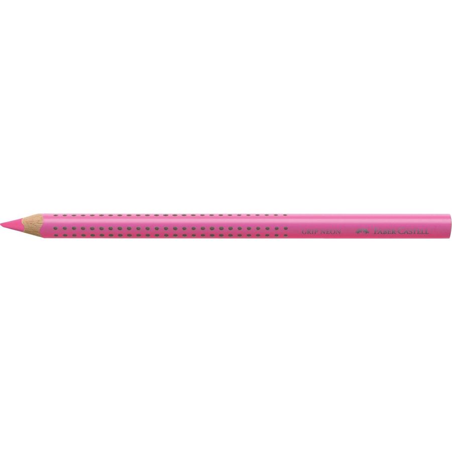 Faber-Castell - Jumbo Grip Neon Trockentextliner, Pink