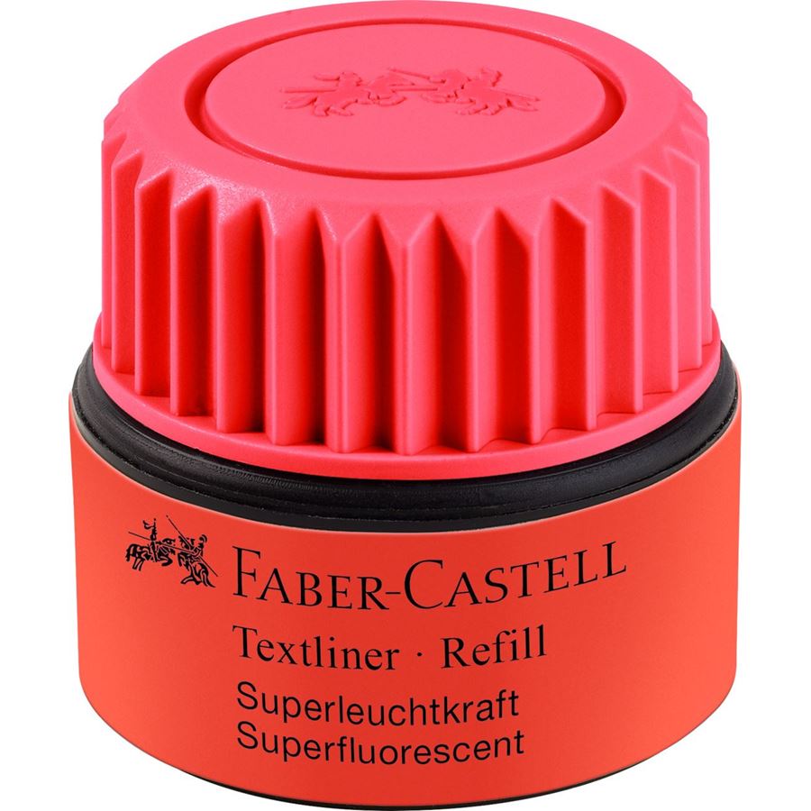 Faber-Castell - Textliner 1549 Nachfüllsystem, rot
