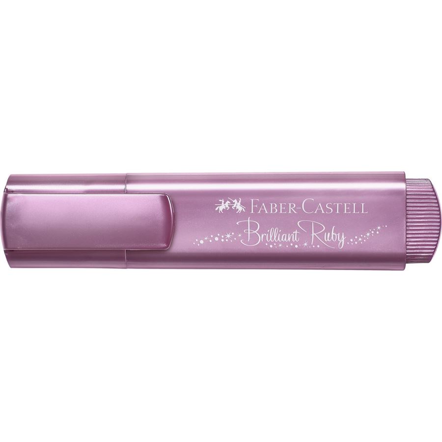 Faber-Castell - Textmarker TL 46 Metallic brilliant ruby